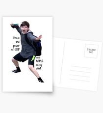 Power of God and Anime Postcards