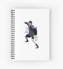 Power of God and Anime Spiral Notebook