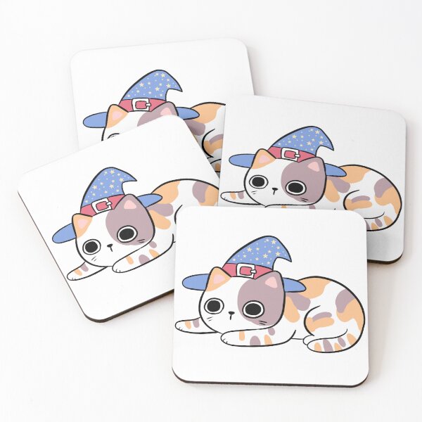 Item preview, Cute cartoon wizard cat  designed and sold by Yarafantasyart.