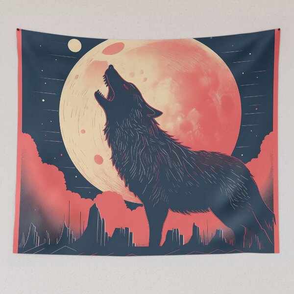 Item preview, Howling Wolf V designed and sold by alphadaze.