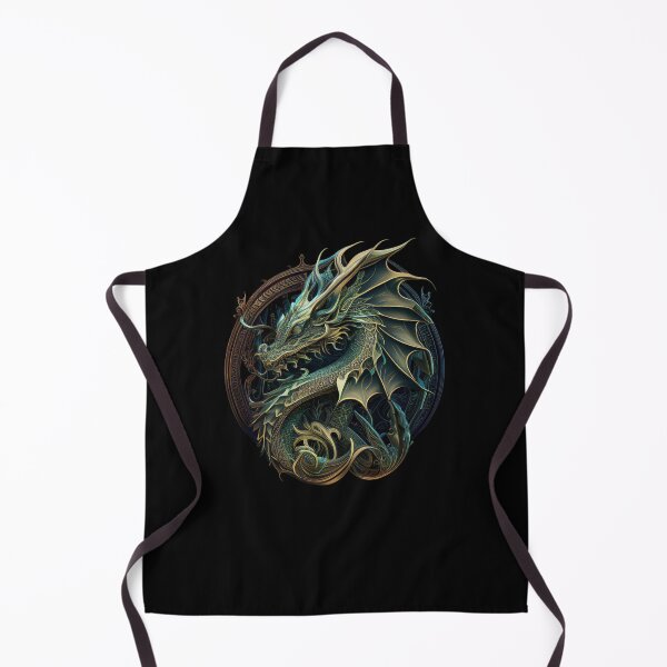 Item preview, Fantasy Golden Medieval Dragon designed and sold by FantasySoul.