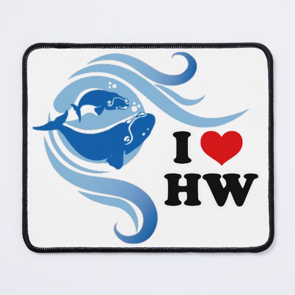 Item preview, I Love Humpback Whales "I ❤ HW". designed and sold by DAEWI PARK.