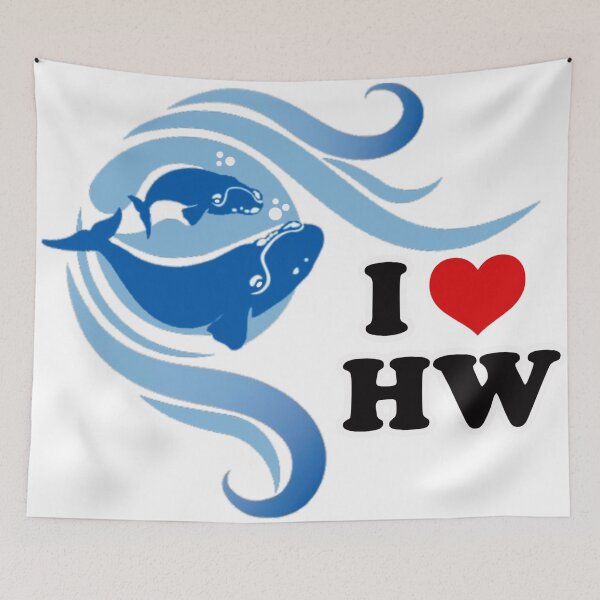 Item preview, I Love Humpback Whales "I ❤ HW". designed and sold by DAEWI PARK.