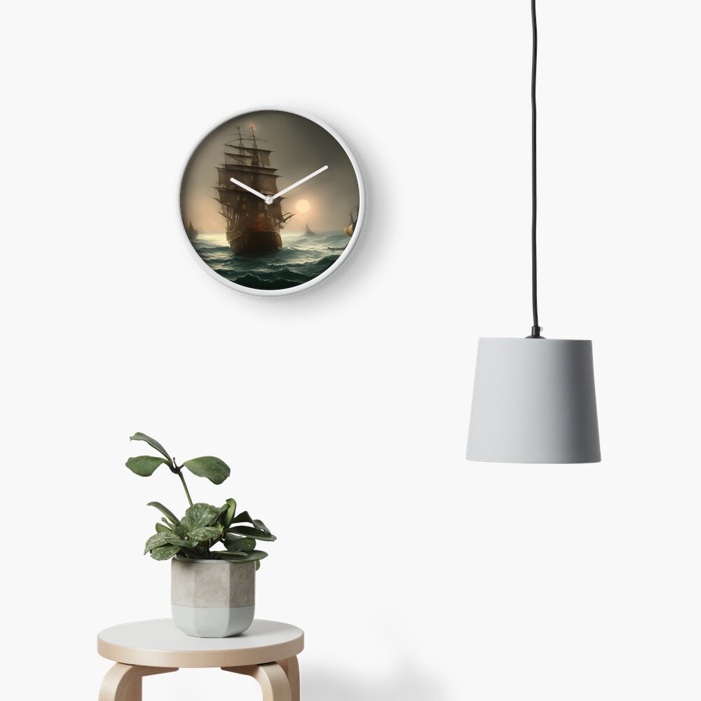 Item preview, Clock designed and sold by LenCarol.