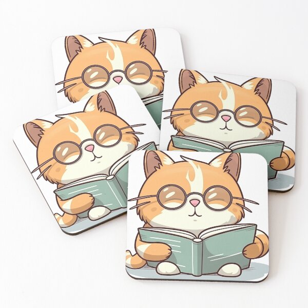 Item preview, Reading Cat I designed and sold by alphadaze.