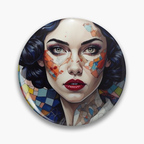 Item preview, Snow White colourful mosaiac  designed and sold by Teafortwot42.