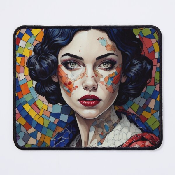 Item preview, Snow White colourful mosaiac designed and sold by Teafortwot42.