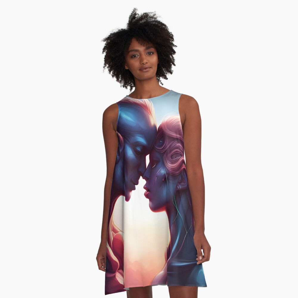Item preview, A-Line Dress designed and sold by LenCarol.