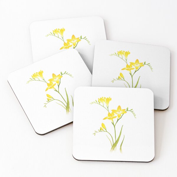 Item preview, Freesia Flower Watercolor designed and sold by ug-atelier.