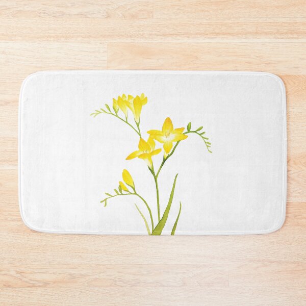 Item preview, Freesia Flower Watercolor designed and sold by ug-atelier.