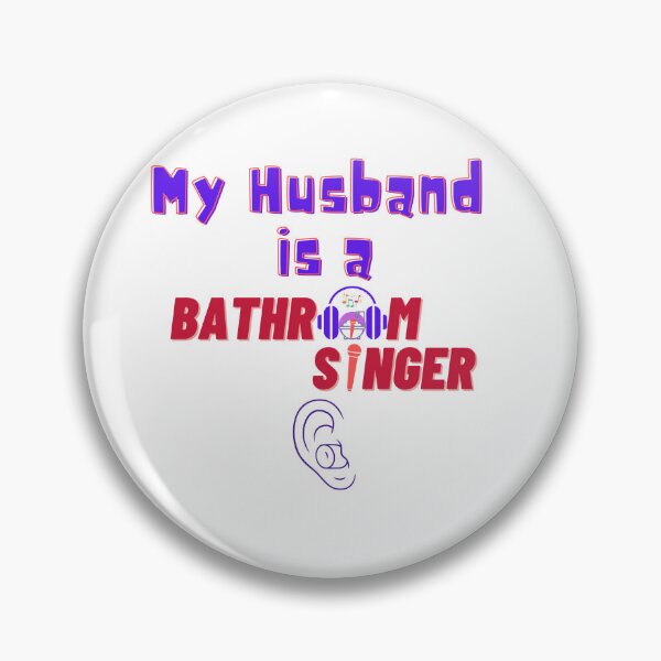 Artikelvorschau, Mein Mann ist ein Badezimmersänger entworfen und verkauft von bathroomsinger.
