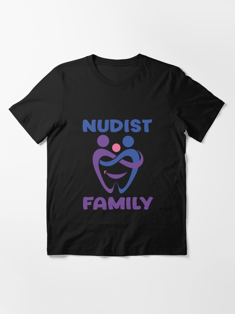 nudist family Essential T-Shirt for Sale by buzonx