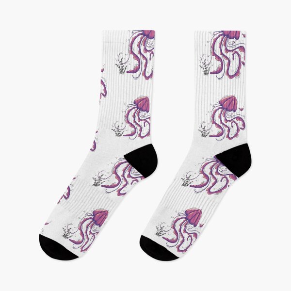 Item preview, Jellyfish illustration designed and sold by Xatutik.art.