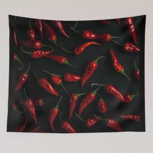 Item preview, Red Jalapeno Peppers designed and sold by BeachBumPics.