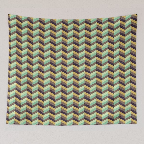 Item preview, Herringbone Chevron pattern - "Tiger in the bush" designed and sold by Hemindway.