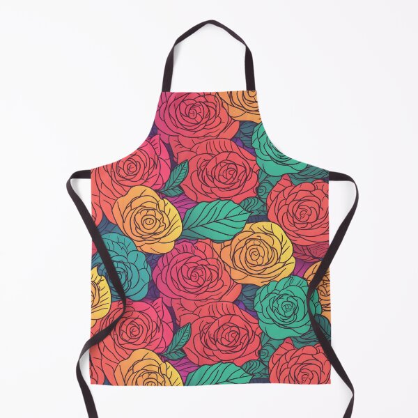 Item preview, Beautiful colorful rose pattern designed and sold by LimitedFuture.