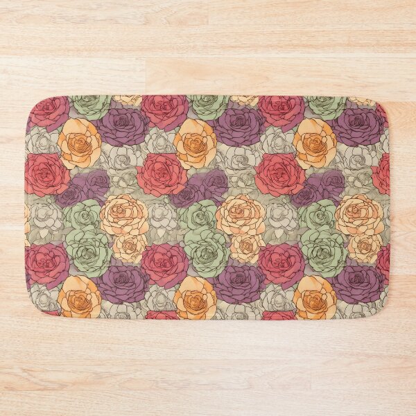 Item preview, Beautiful colorful rose pattern designed and sold by LimitedFuture.