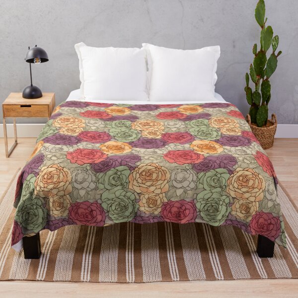 Item preview, Beautiful colorful rose pattern designed and sold by LimitedFuture.