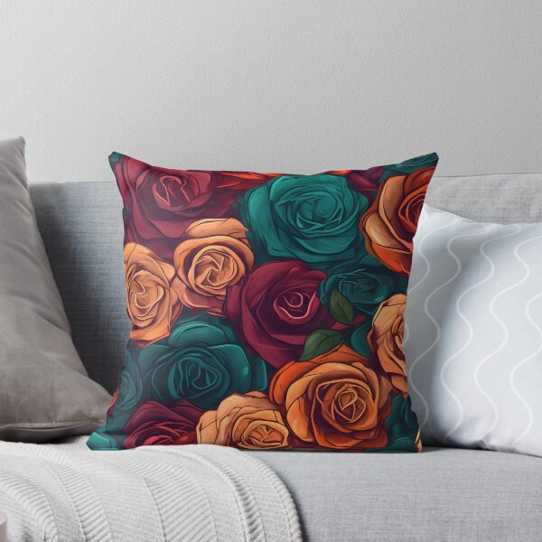 Item preview, Beautiful colorful rose pattern designed and sold by LimitedFuture.
