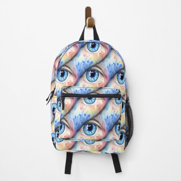 Item preview, Blue Eye Watercolor Wavy Pattern designed and sold by Aaron2610.