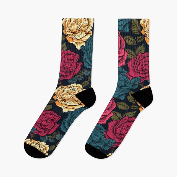 Item preview, Beautiful colorful rose pattern designed and sold by LimitedFuture.