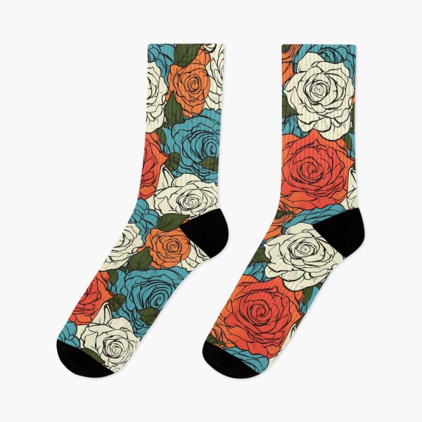 Item preview, Beautiful colorful rose pattern designed and sold by LimitedFuture.