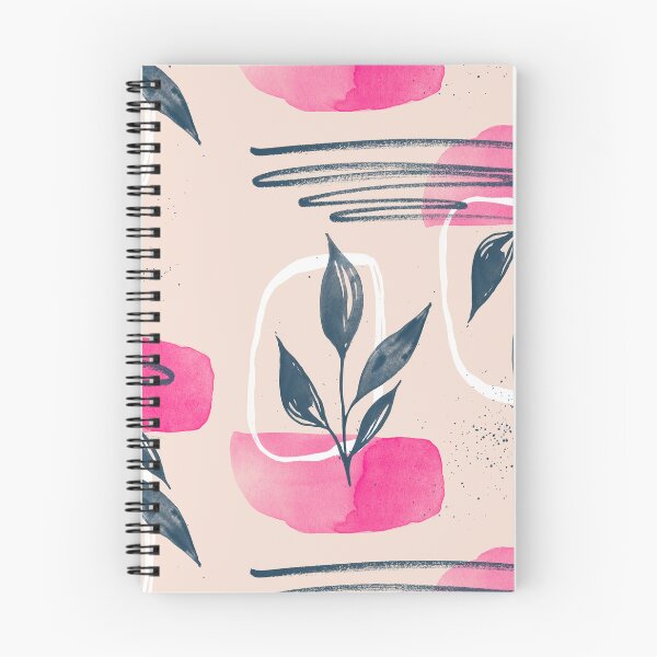 Item preview, Abstract Branches in Hot Pink and Dark Blue Watercolor designed and sold by gamboling.