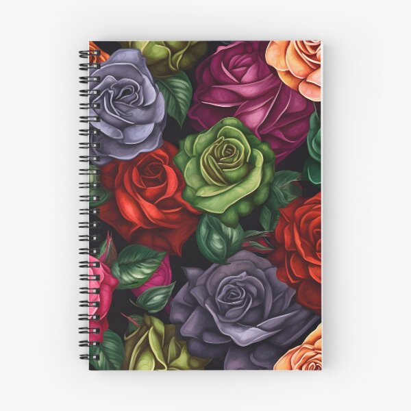 Item preview, Beautiful colorful rose pattern designed and sold by LimitedFuture.