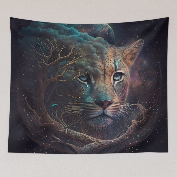 Item preview, Lioness and Tree of Life designed and sold by Pana China.