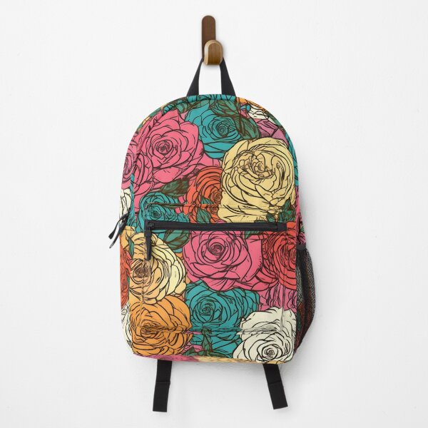 Item preview, Beautiful colorful rose pattern designed and sold by LimitedFuture.