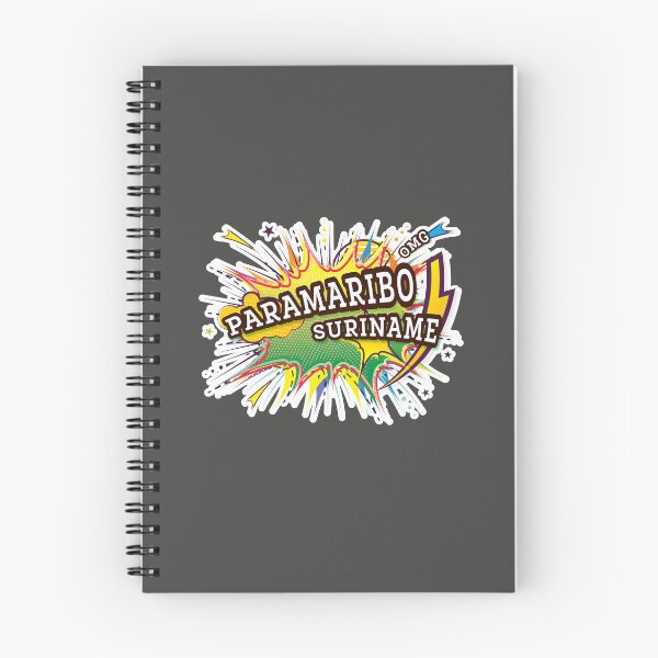 Item preview, Paramaribo Suriname Comic Text in Pop Art Style. designed and sold by Igor Sorokin.