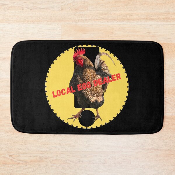 Item preview, Local Egg Dealer Cock Fight  designed and sold by AgnesMBrae.