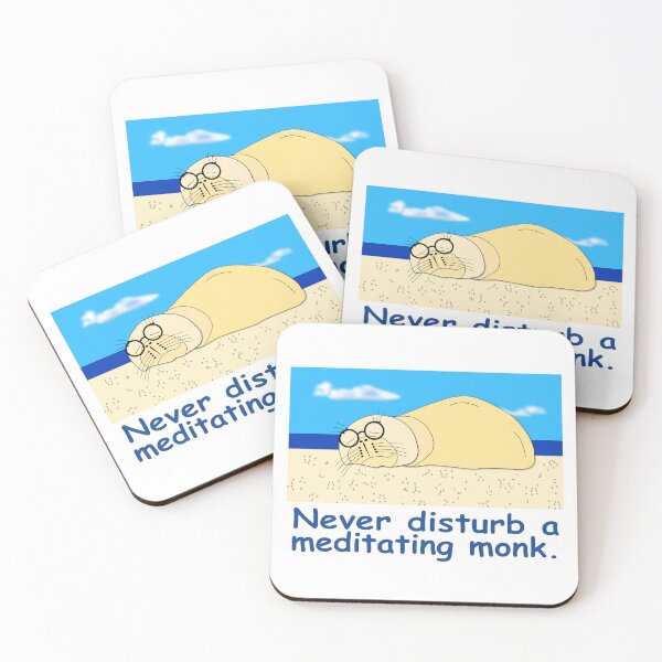 Item preview, Never Disturb A Meditating Monk designed and sold by verlnelson.