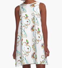 Colorful Snoopy A-Line Dress