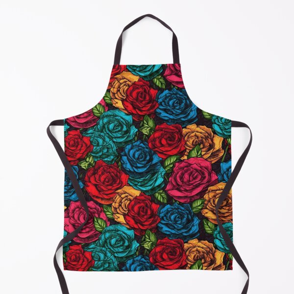 Item preview, Beautiful colorful rose pattern designed and sold by LimitedFuture.