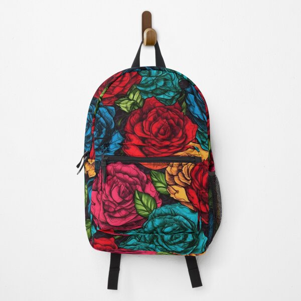 Item preview, Beautiful colorful rose pattern designed and sold by LimitedFuture.