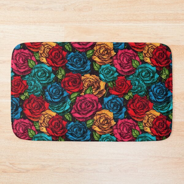 Item preview, Beautiful colorful rose pattern designed and sold by LimitedFuture.