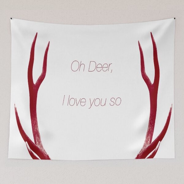 Item preview, Oh Deer, i love you so designed and sold by Leeanne Mackay.