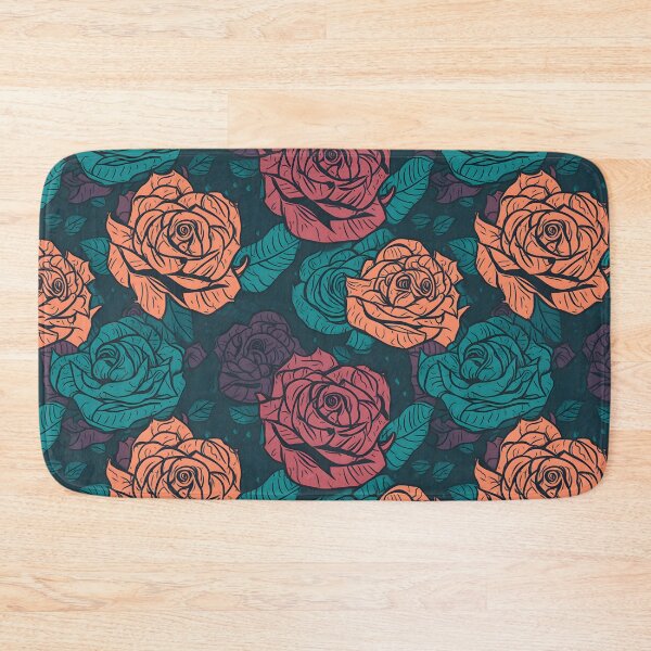 Item preview, Beautiful colorful rose pattern designed and sold by LimitedFuture.