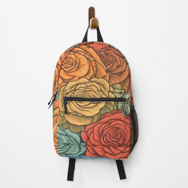 Item preview, Beautiful colorful rose pattern designed and sold by LimitedFuture.