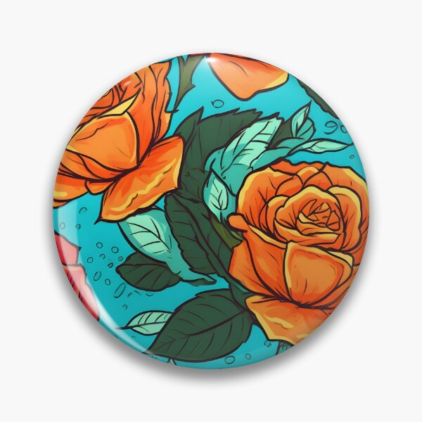 Artikelvorschau, Schönes buntes Rosenmuster entworfen und verkauft von LimitedFuture.