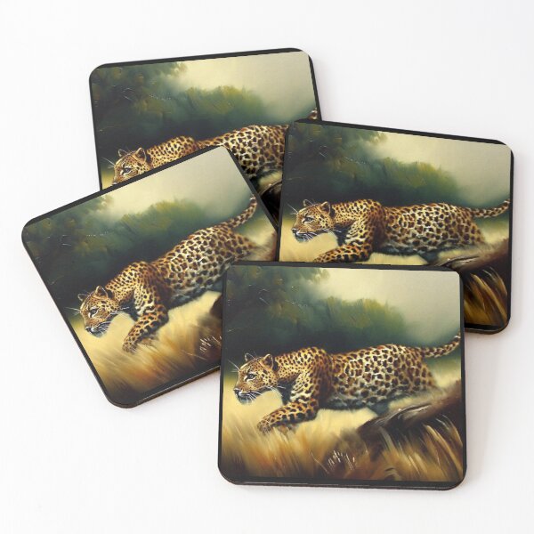 Item preview, Leopard (3) Wild Cat  designed and sold by CrankyOldDude.