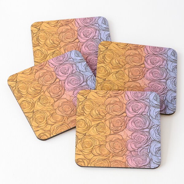 Item preview, Beautiful colorful rose pattern designed and sold by LimitedFuture.