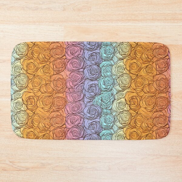 Item preview, Beautiful colorful rose pattern designed and sold by LimitedFuture.