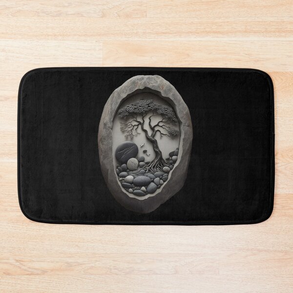 Item preview, Rock Tree Art designed and sold by ArtbyAiGallery.