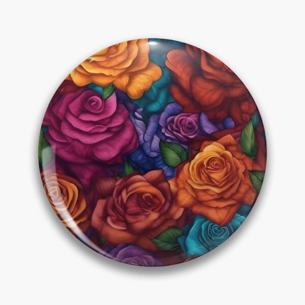 Item preview, Beautiful colorful rose pattern designed and sold by LimitedFuture.