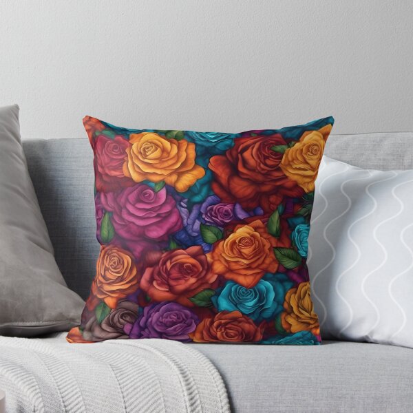 Item preview, Beautiful colorful rose pattern designed and sold by LimitedFuture.