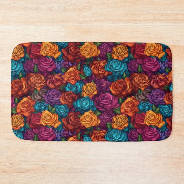 Item preview, Beautiful colorful rose pattern designed and sold by LimitedFuture.