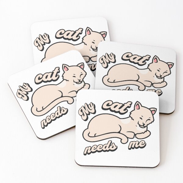 Item preview, My cat needs me designed and sold by Melcu.