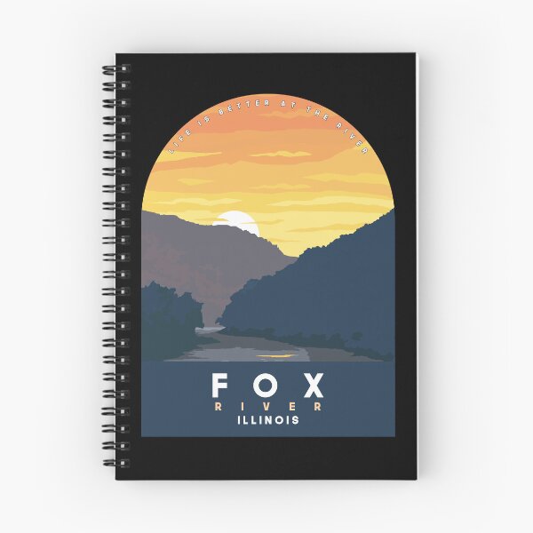 Item preview, Fox River Illinois Beautiful River designed and sold by Friday NightCo.